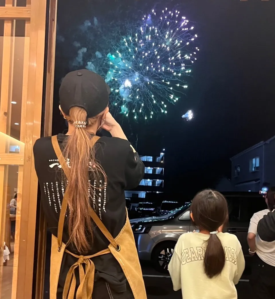 月と星を営業して初めての川まつりでした。